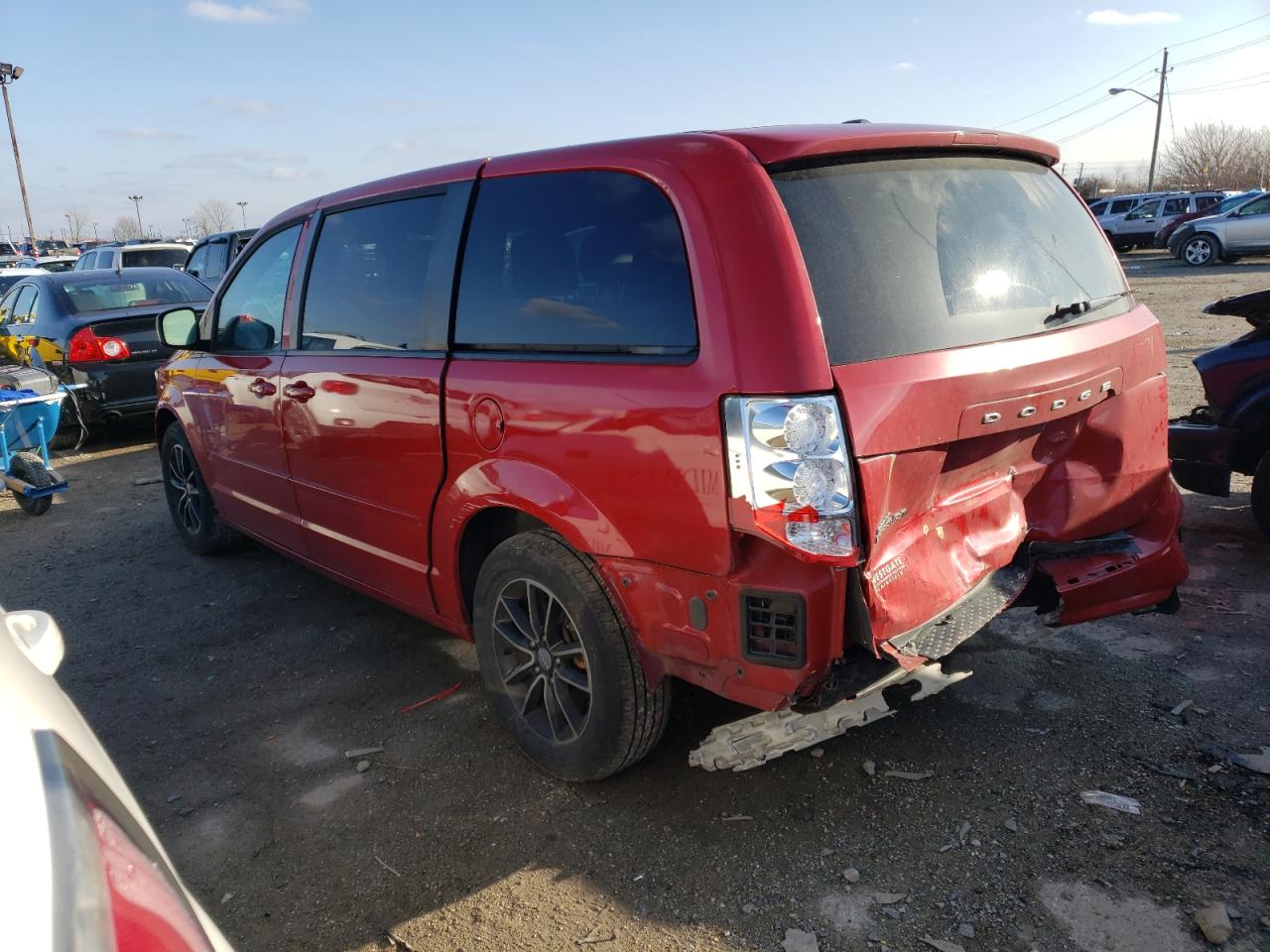 Изображение 2 2015 DODGE GRAND CARAVAN SE 2015 с VIN 2C4RDGBG9FR568101
