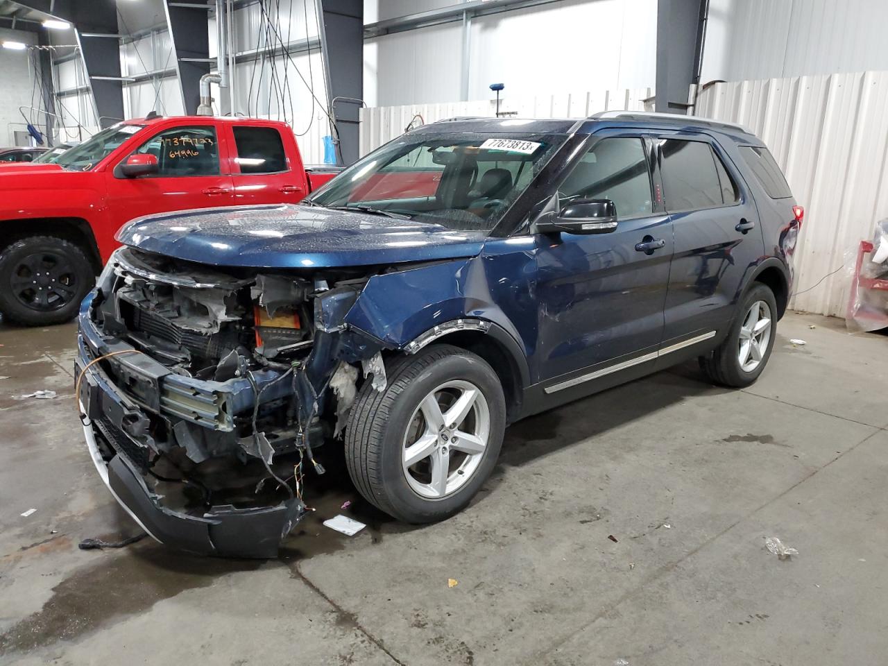 Image 1 of 2017 FORD EXPLORER XLT 2017 with VIN 1FM5K8DH0HGB68301