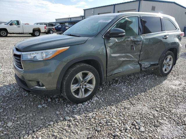 Изображение 1 2016 TOYOTA HIGHLANDER LIMITED 2016 с VIN 5TDDKRFH4GS266853