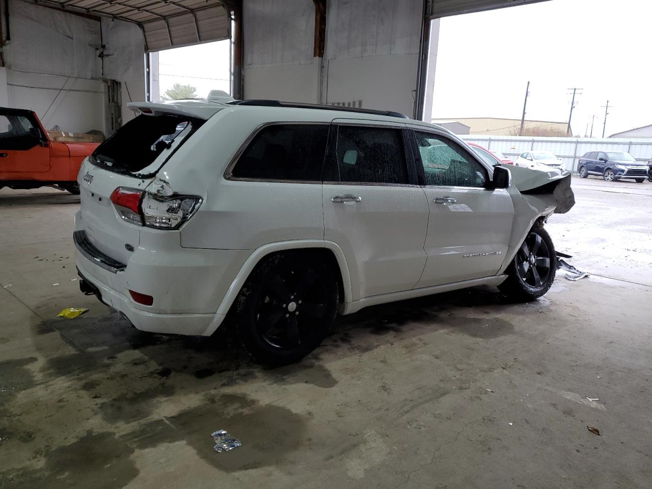 Изображение 3 2014 JEEP GRAND CHEROKEE OVERLAND 2014 с VIN 1C4RJFCM8EC389076