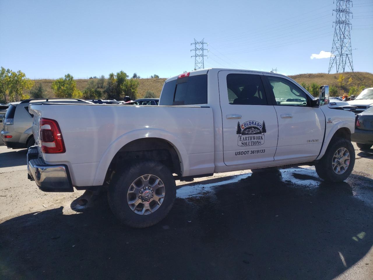Image 3 of 2020 RAM 2500 LARAMIE 2020 with VIN 3C6UR5FL0LG202012