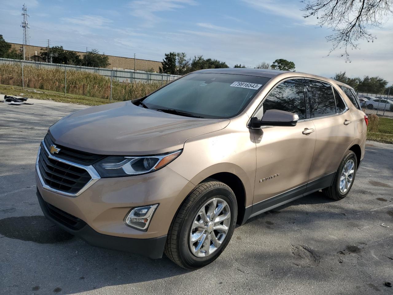 Image 1 of 2019 CHEVROLET EQUINOX LT 2019 with VIN 2GNAXJEV6K6249883