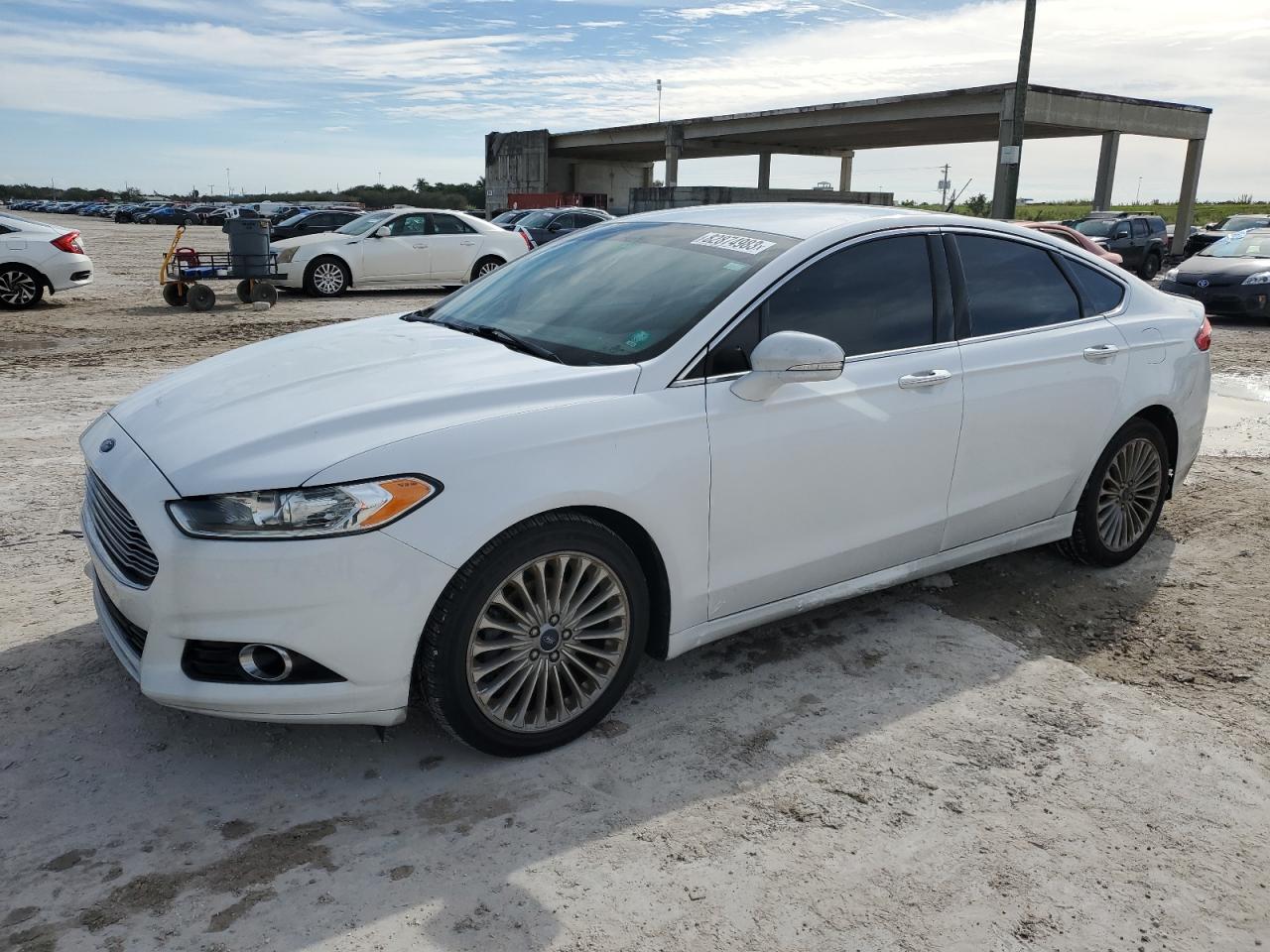 Изображение 1 2016 FORD FUSION TITANIUM 2016 с VIN 3FA6P0K92GR308790
