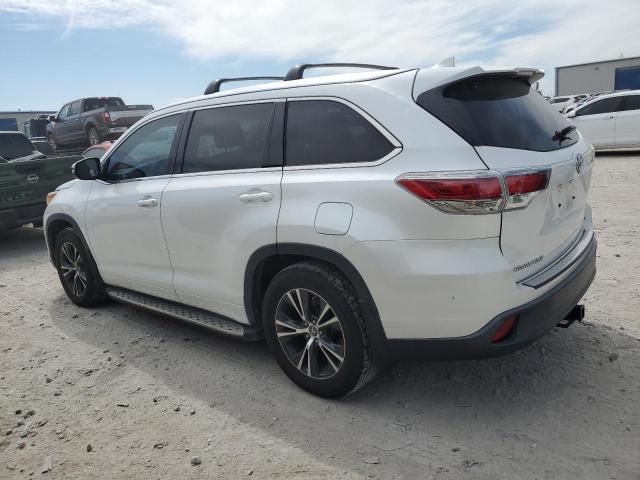 Image 2 of 2016 TOYOTA HIGHLANDER XLE 2016 with VIN 5TDKKRFH1GS171934