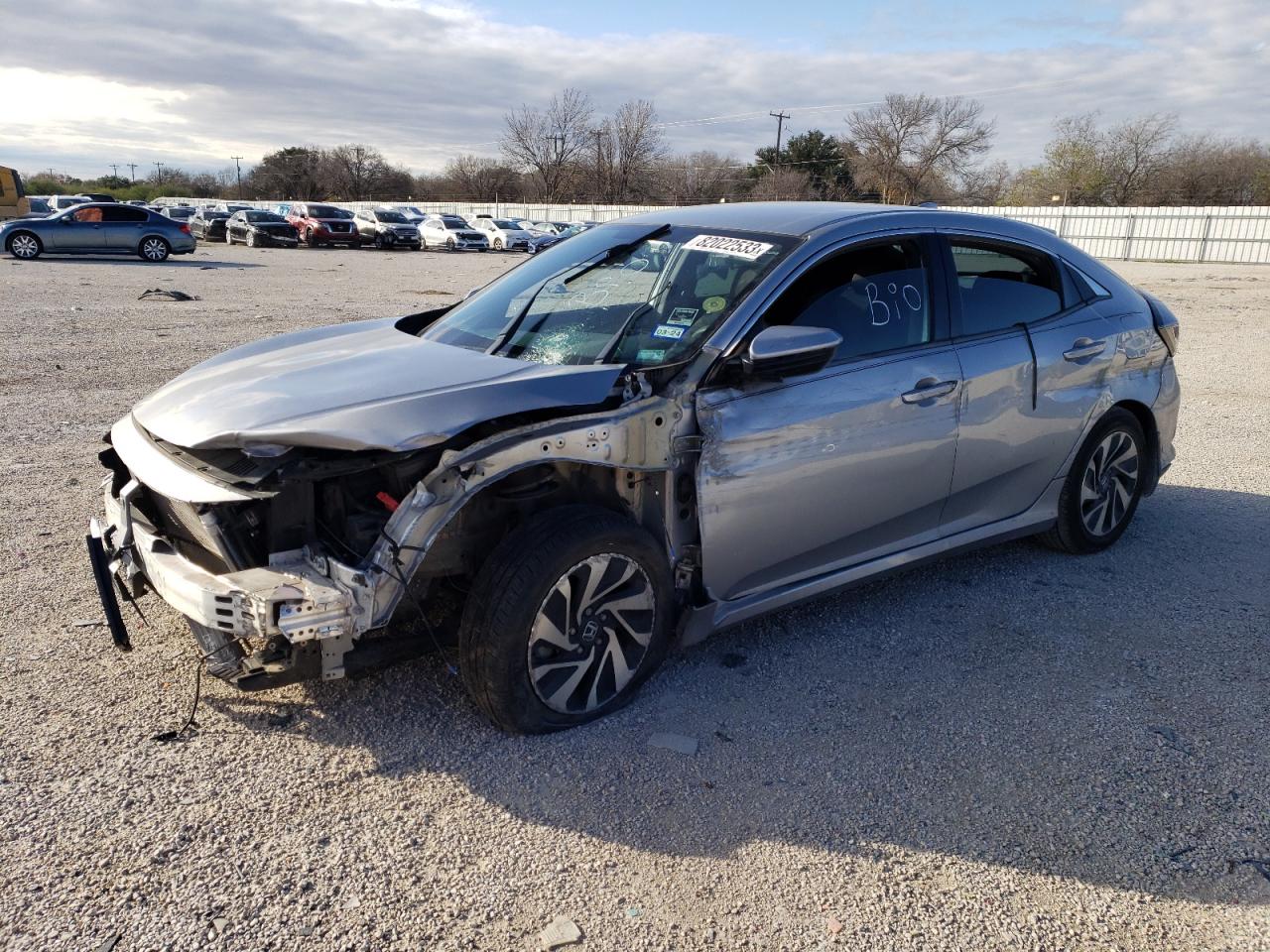 Image 1 of 2017 HONDA CIVIC LX 2017 with VIN SHHFK7H22HU217466