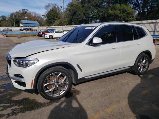 Image 1 of 2021 BMW X3 SDRIVE30I 2021 with VIN 5UXTY3C02M9H77401