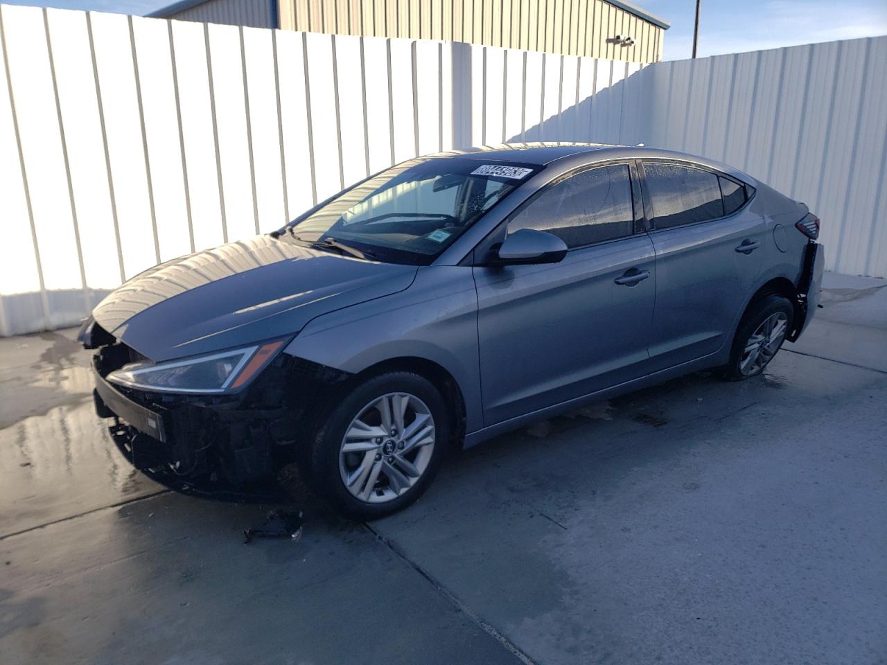 Image 1 of 2019 HYUNDAI ELANTRA SEL 2019 with VIN KMHD84LF9KU812907