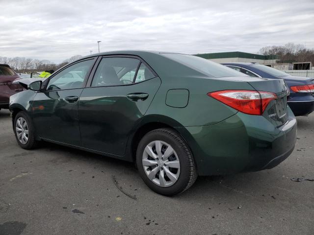 Image 2 of 2015 TOYOTA COROLLA L 2015 with VIN 2T1BURHE9FC335841