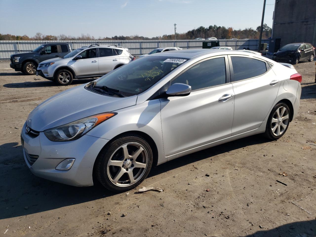 Image 1 of 2013 HYUNDAI ELANTRA GLS 2013 with VIN 5NPDH4AE0DH301694