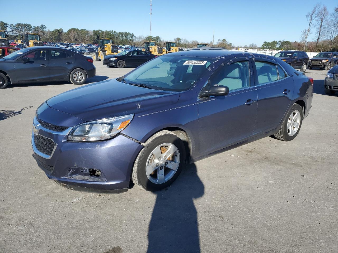 Image 1 of 2014 CHEVROLET MALIBU LS 2014 with VIN 1G11B5SL8EF166234