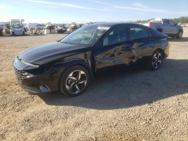 Image 1 of 2021 HYUNDAI ELANTRA SEL 2021 with VIN 5NPLN4AG2MH037318