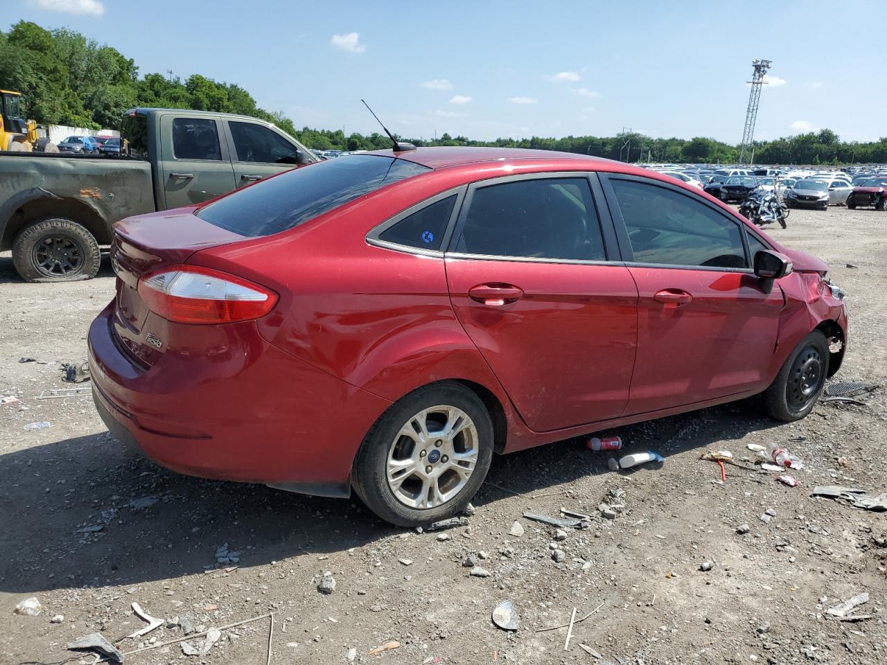 Image 3 of 2014 FORD FIESTA SE 2014 with VIN 3FADP4BJ5EM240746