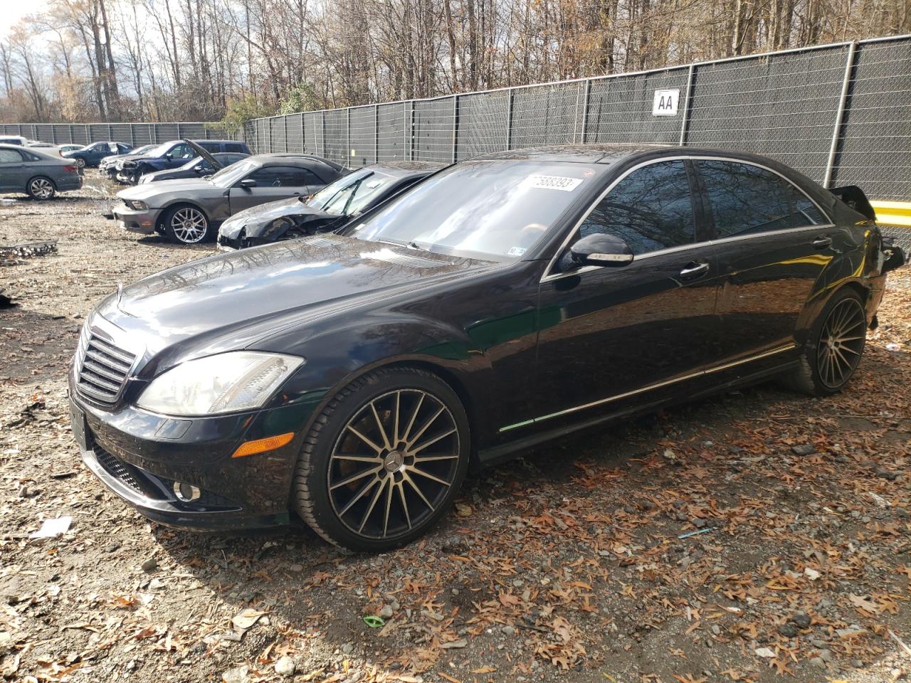 Image 1 of 2008 MERCEDES-BENZ S 550 2008 with VIN WDDNG71X18A209426