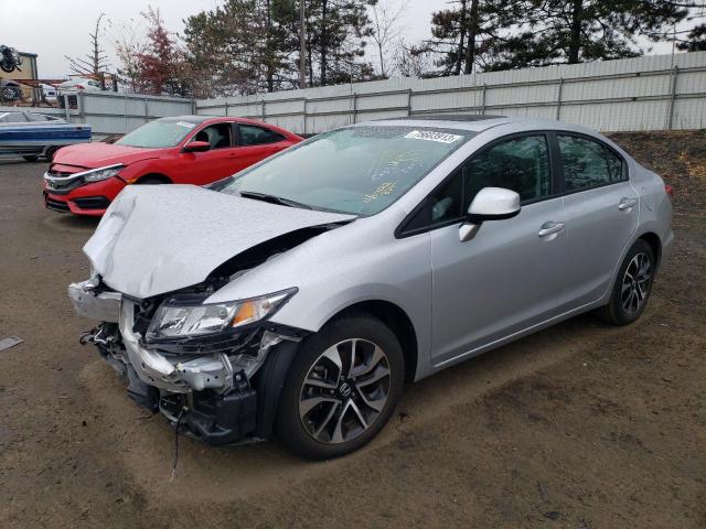 Image 1 of 2013 HONDA CIVIC EXL 2013 with VIN 2HGFB2F9XDH504211