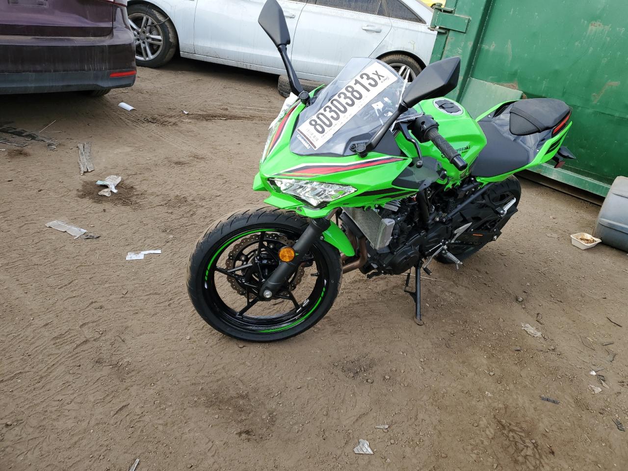 Image 2 of 2023 KAWASAKI EX400  2023 with VIN JKAEXKG11PDAK2116