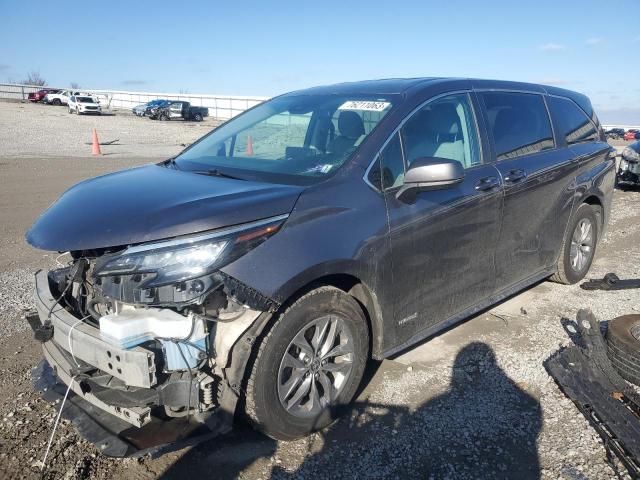 Изображение 1 2021 TOYOTA SIENNA LE 2021 с VIN 5TDKRKEC0MS008857