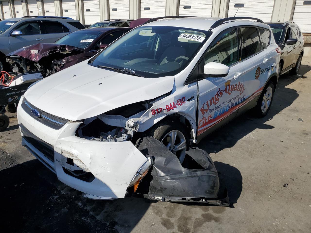 Image 2 of 2014 FORD ESCAPE SE 2014 with VIN 1FMCU0GX1EUB26397