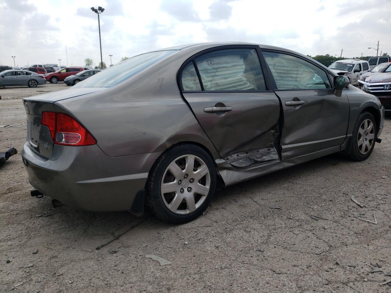 Image 3 of 2008 HONDA CIVIC LX 2008 with VIN 2HGFA16538H342020