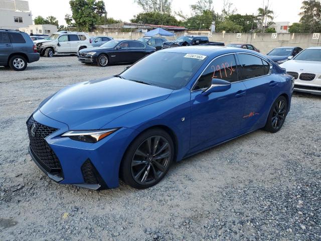 Image 1 of 2022 LEXUS IS 350 F-SPORT 2022 with VIN JTHGZ1B23N5056791
