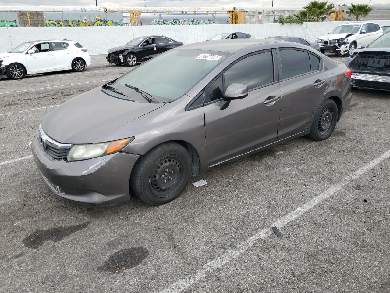 Изображение 1 2012 HONDA CIVIC LX 2012 с VIN 2HGFB2F56CH537363
