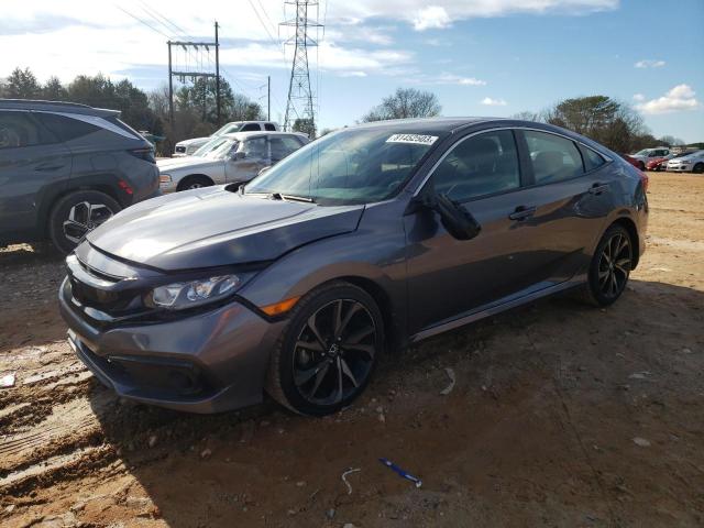 Image 1 of 2019 HONDA CIVIC SPORT 2019 with VIN 2HGFC2F88KH591592