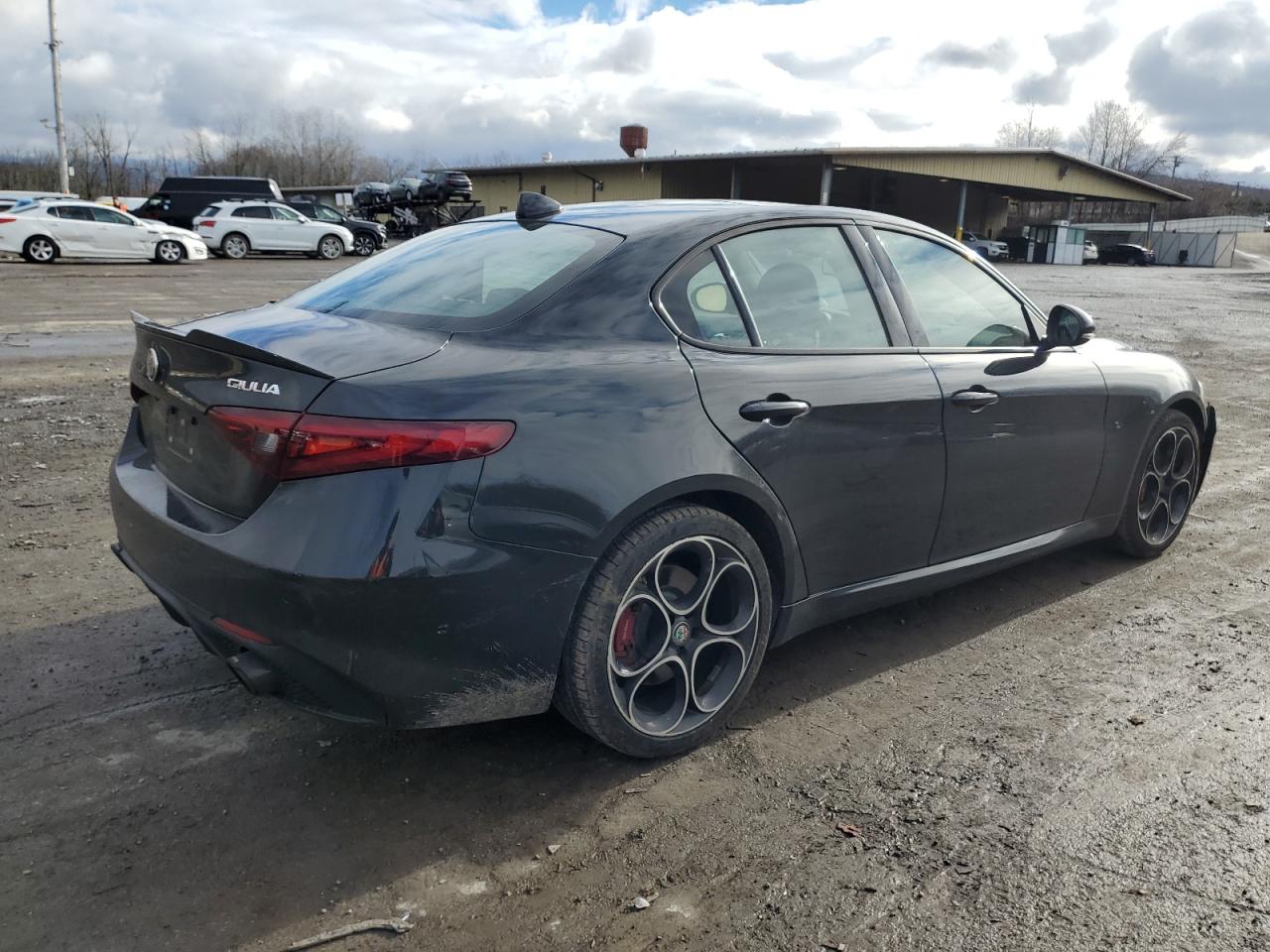 Image 3 of 2021 ALFA ROMEO GIULIA TI 2021 with VIN ZARFANBN9M7641017