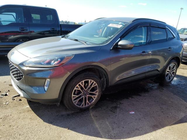 Image 1 of 2021 FORD ESCAPE SEL 2021 with VIN 1FMCU9H63MUA46558