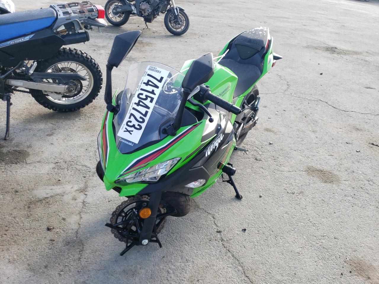 Image 2 of 2023 KAWASAKI EX400  2023 with VIN JKAEXKH15PDAN6560