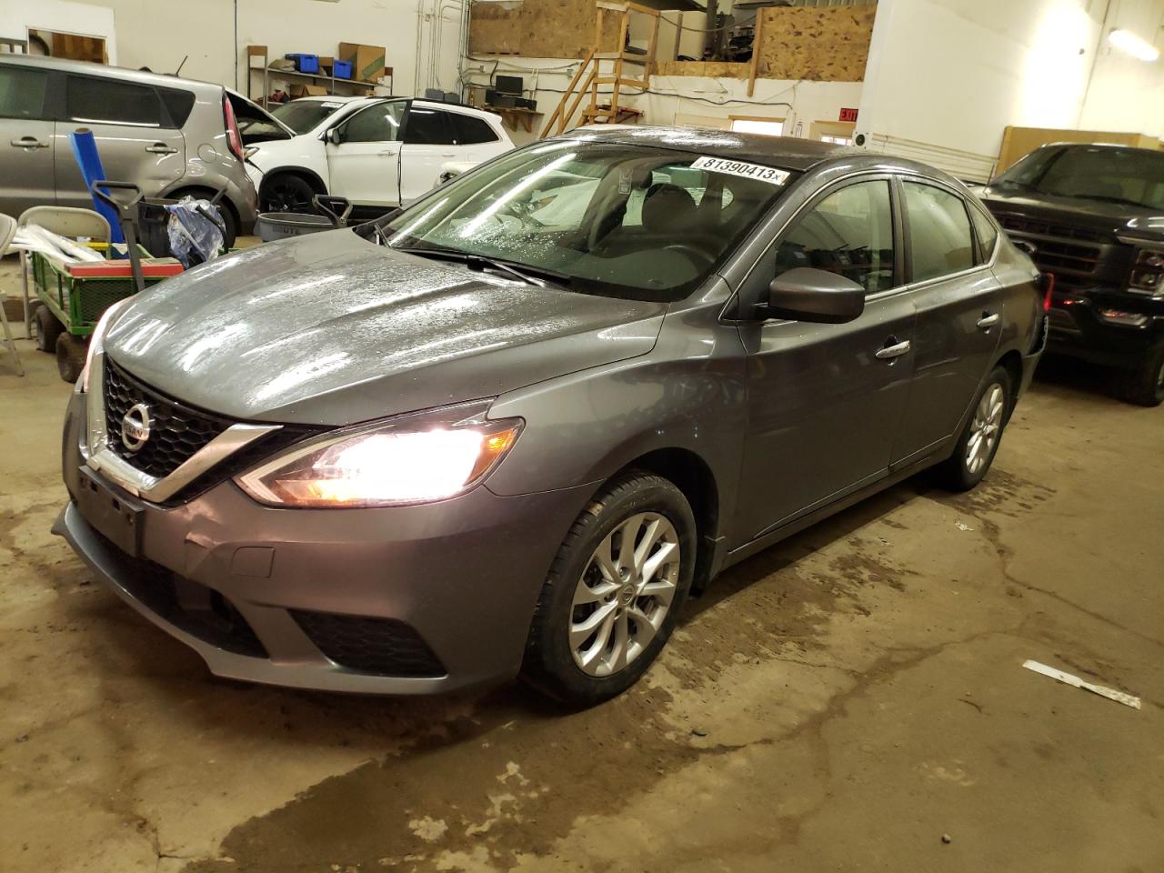 Изображение 1 2019 NISSAN SENTRA S 2019 с VIN 3N1AB7AP4KY348057