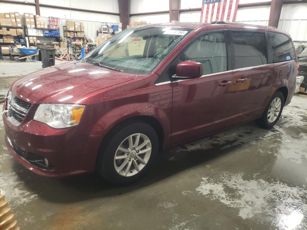 Image 1 of 2019 DODGE GRAND CARAVAN SXT 2019 with VIN 2C4RDGCG9KR513849