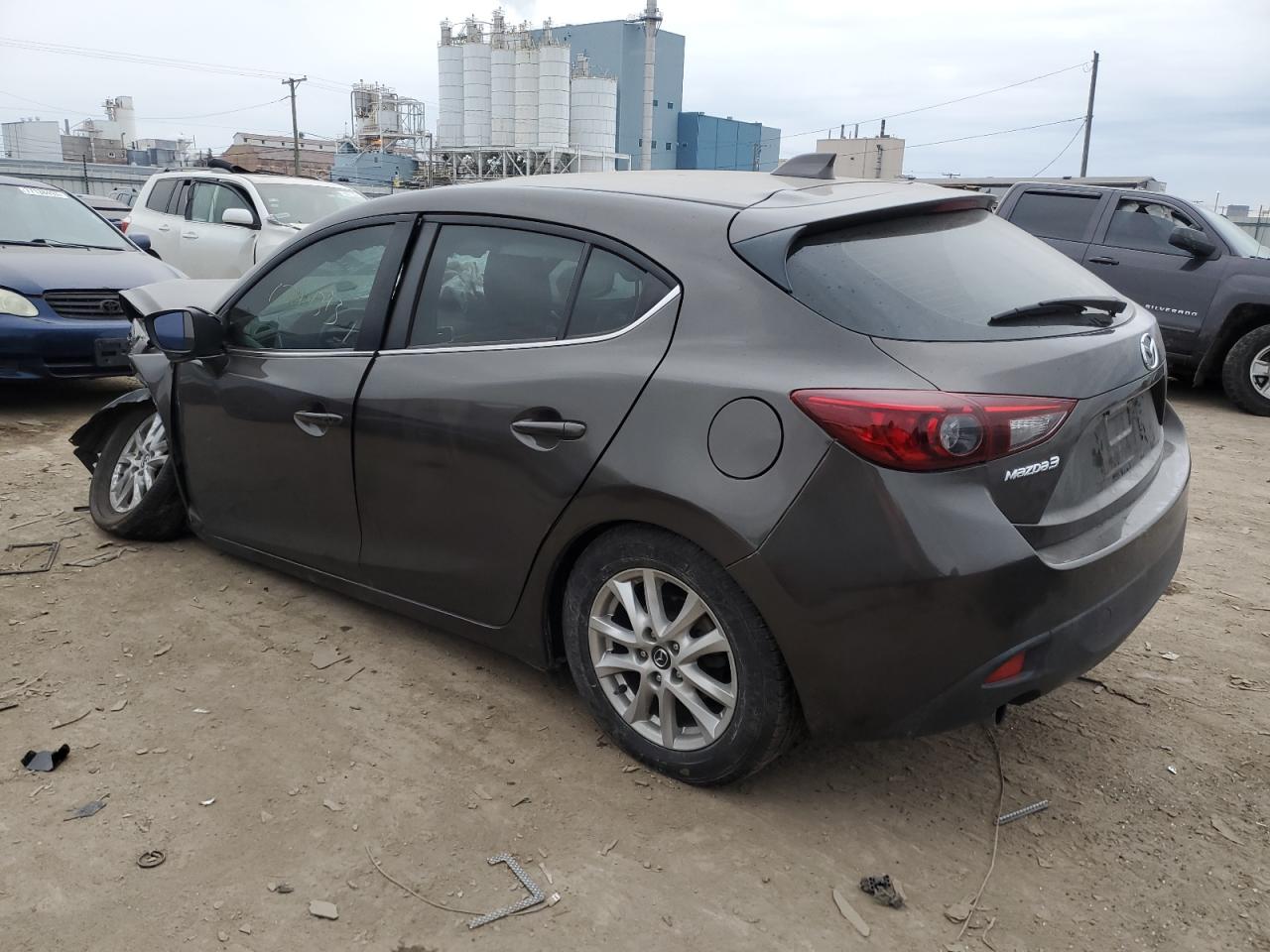 Image 2 of 2015 MAZDA 3 GRAND TOURING 2015 with VIN 3MZBM1M79FM191186