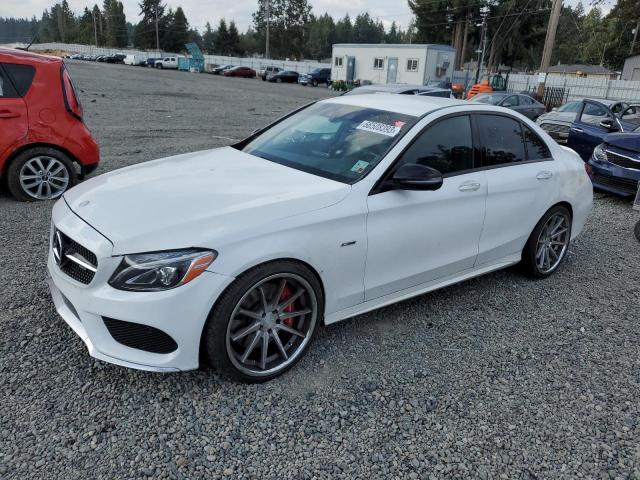 Image 1 of 2016 MERCEDES-BENZ C 450 4MATIC AMG 2016 with VIN 55SWF6EB8GU107961