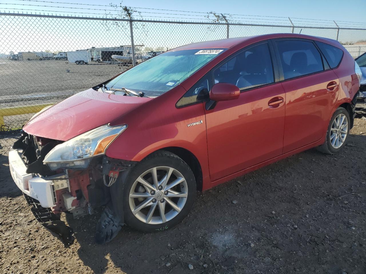 Obraz 1 z 2014 TOYOTA PRIUS V  2014 z VIN JTDZN3EU2E3326927
