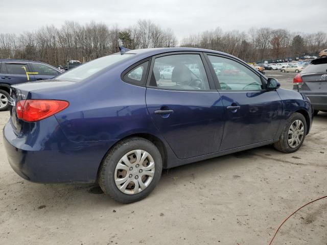 Image 3 of 2010 HYUNDAI ELANTRA BLUE 2010 with VIN KMHDU4ADXAU109862