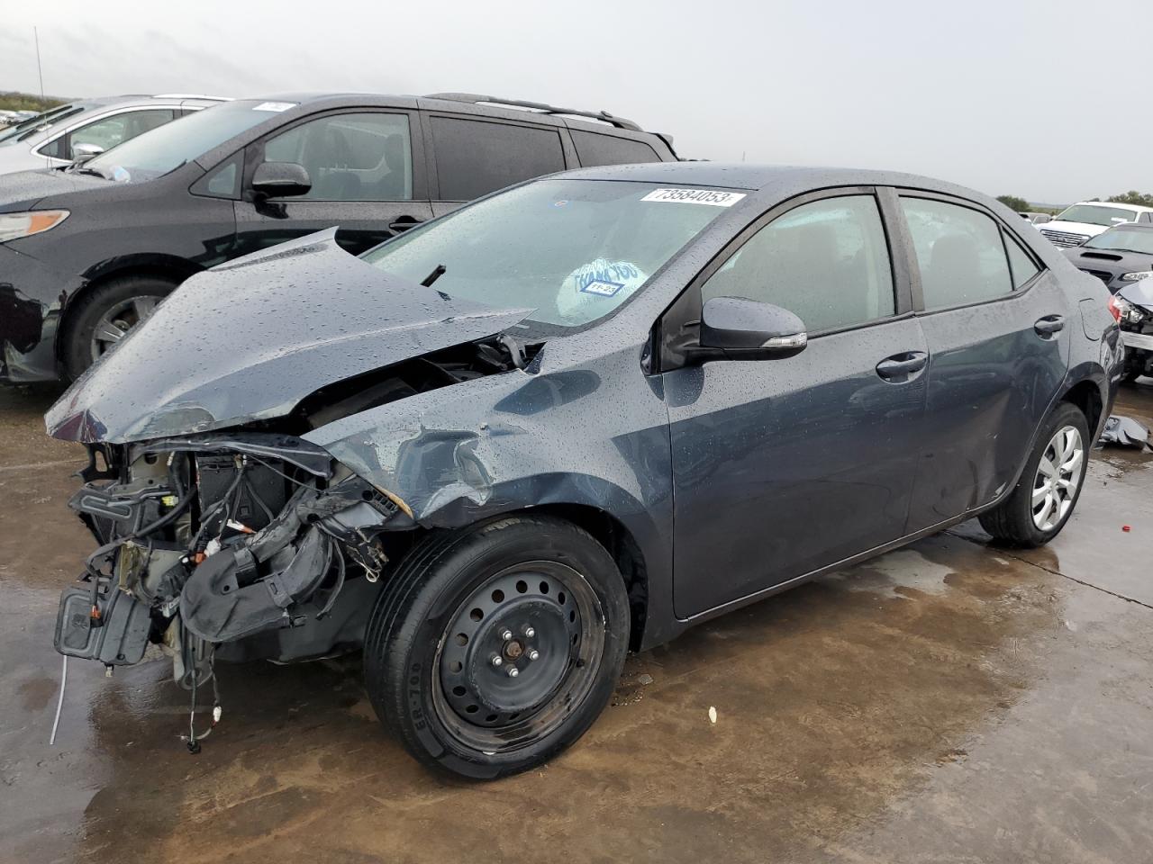 Image 1 of 2014 TOYOTA COROLLA L 2014 with VIN 5YFBURHE3EP026106