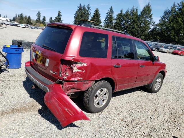 Image 3 of 2005 HONDA PILOT EXL 2005 with VIN 2HKYF18685H555627