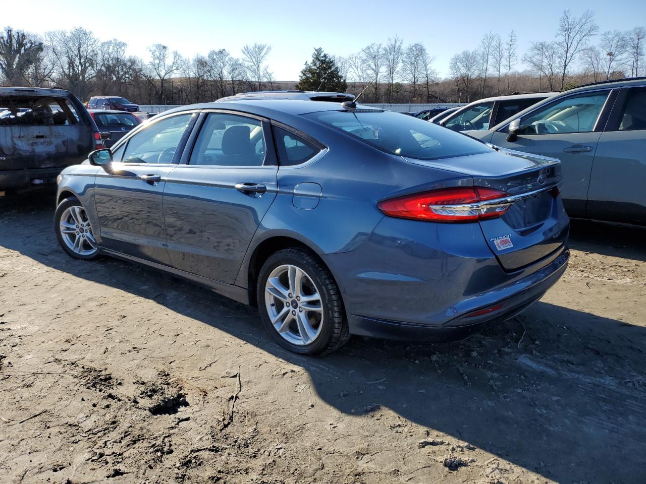 Image 2 of 2018 FORD FUSION SE 2018 with VIN 3FA6P0H78JR129392