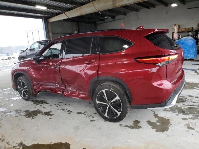 Изображение 2 2022 TOYOTA HIGHLANDER XSE 2022 с VIN 5TDLZRAHXNS106911