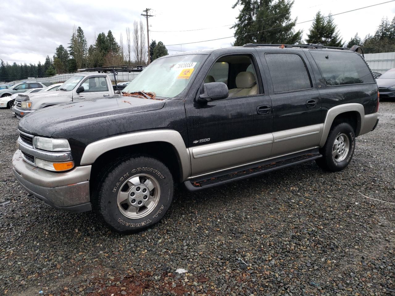 Image 1 of 2000 CHEVROLET SUBURBAN K1500 2000 with VIN 3GNFK16T7YG106939