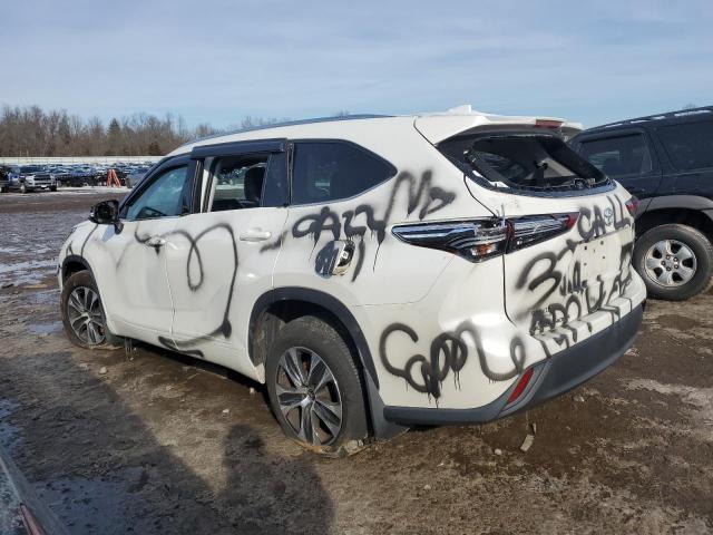 Image 2 of 2021 TOYOTA HIGHLANDER XLE 2021 with VIN 5TDGZRBH3MS114847