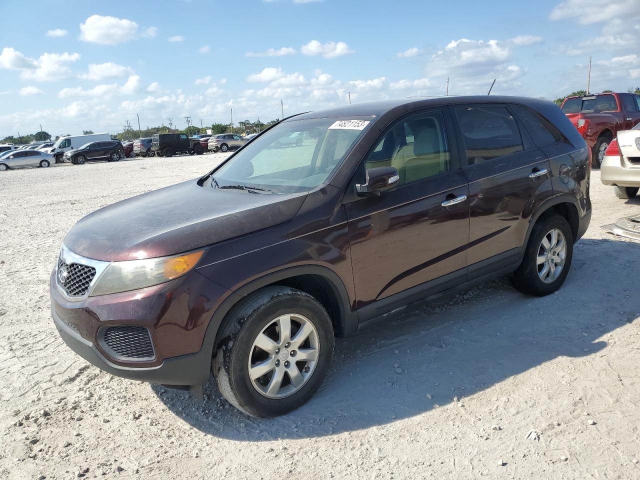 Изображение 1 2011 KIA SORENTO BASE 2011 с VIN 5XYKT3A14BG109079