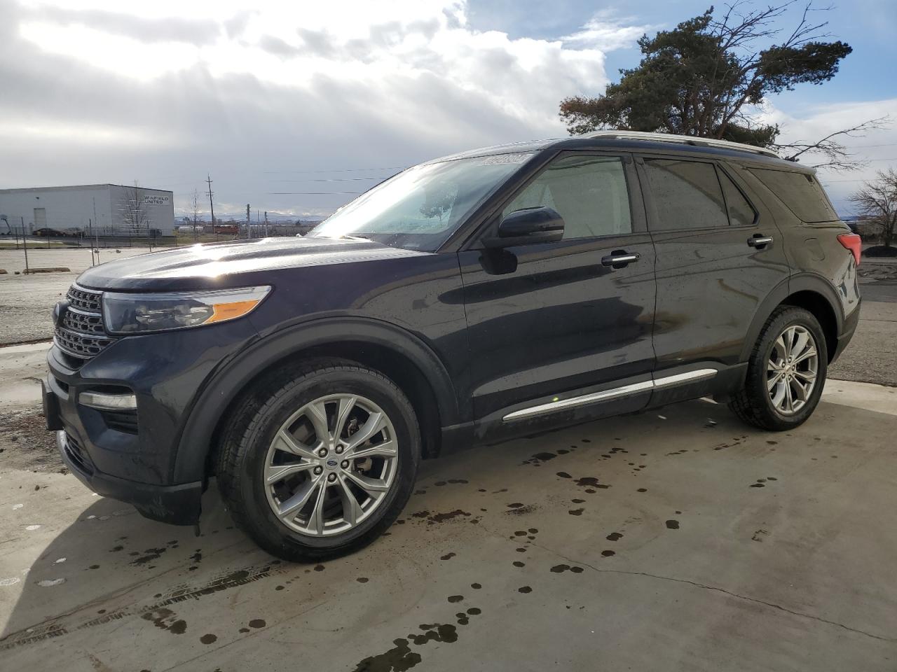 Image 1 of 2021 FORD EXPLORER LIMITED 2021 with VIN 1FMSK8FH5MGB02871