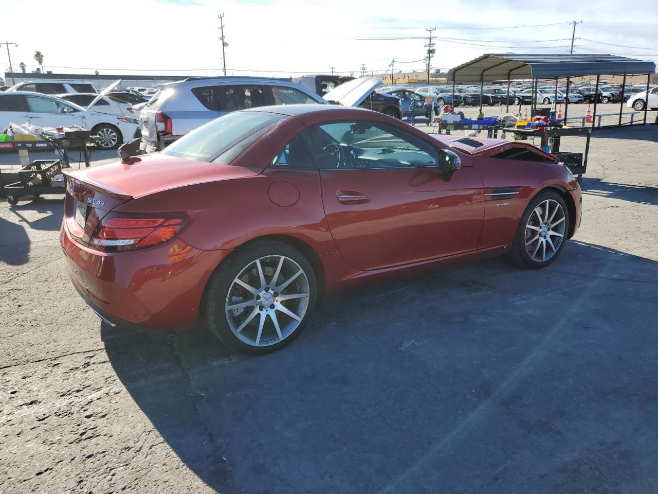 Obraz 3 z 2017 MERCEDES-BENZ SLC 43 AMG 2017 z VIN WDDPK6GA1HF128028