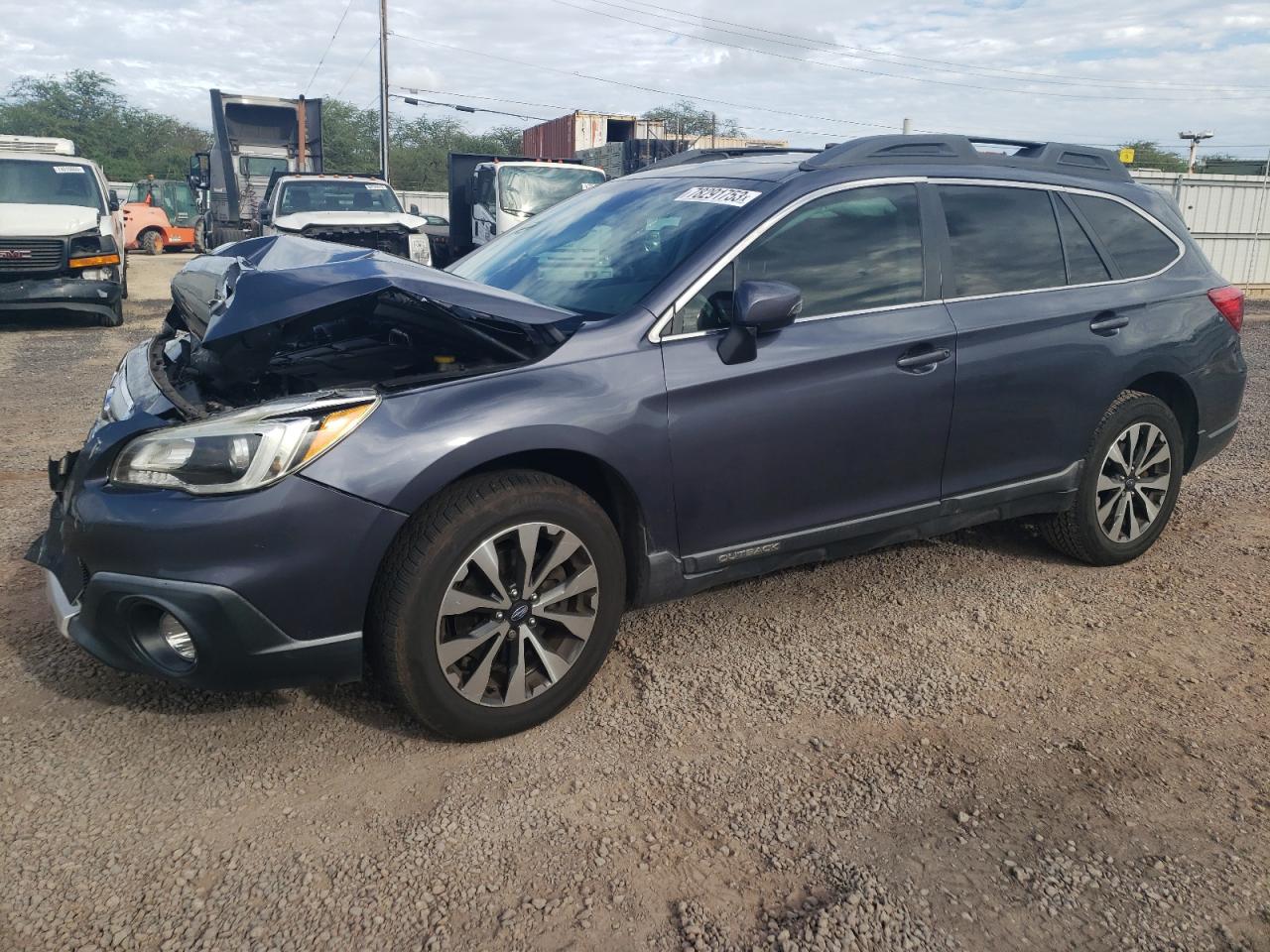 Image 1 of 2017 SUBARU OUTBACK 3.6R LIMITED 2017 with VIN 4S4BSENC5H3261617