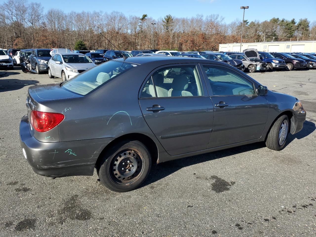 Image 3 of 2008 TOYOTA COROLLA CE 2008 with VIN 2T1BR32E18C864856