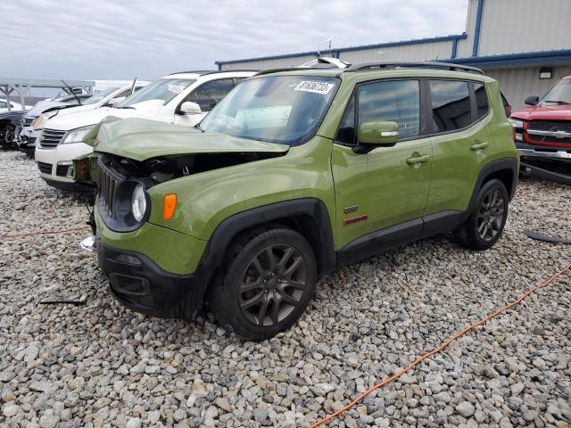 Image 1 of 2016 JEEP RENEGADE LATITUDE 2016 with VIN ZACCJABTXGPD05842