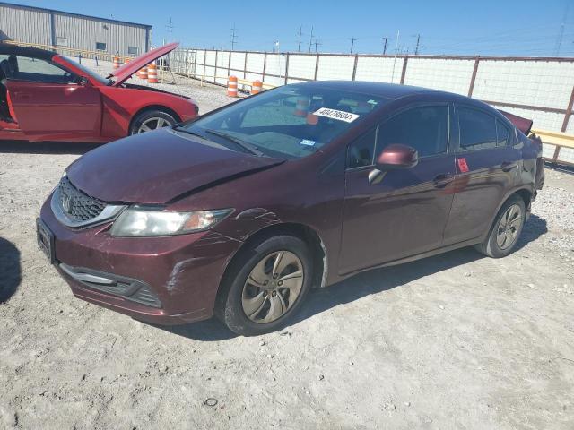 Obraz 1 z 2013 HONDA CIVIC LX 2013 z VIN 19XFB2F56DE039353