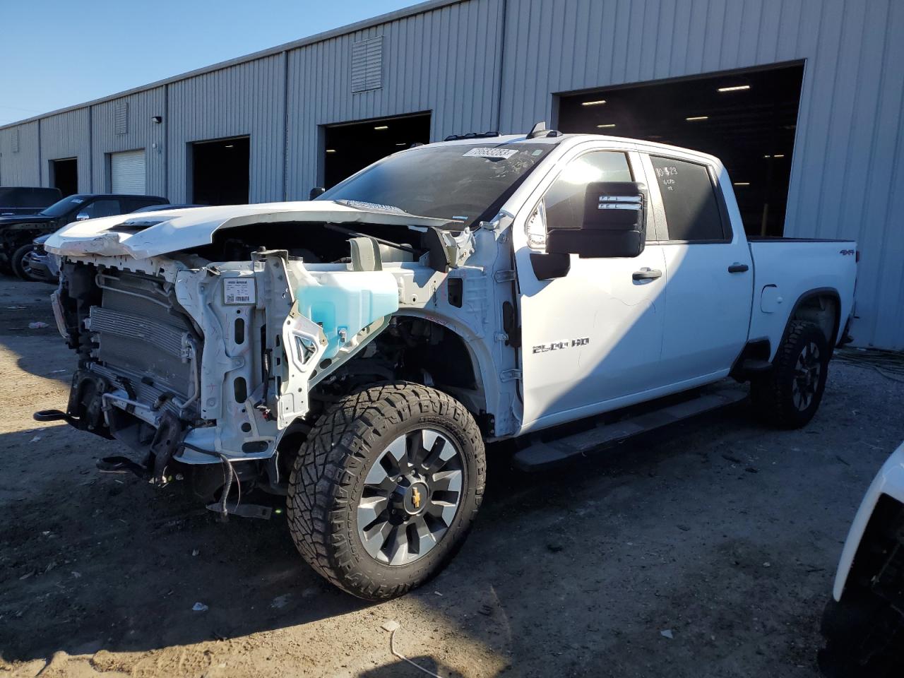 Image 1 of 2021 CHEVROLET SILVERADO K2500 CUSTOM 2021 with VIN 1GC1YMEYXMF246544