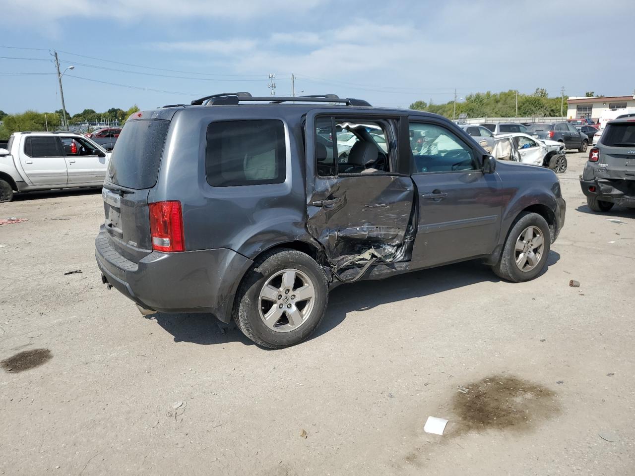Изображение 3 2011 HONDA PILOT EXL 2011 с VIN 5FNYF4H67BB039058