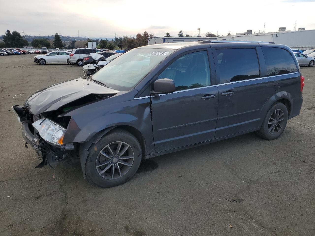 Image 1 of 2017 DODGE GRAND CARAVAN SXT 2017 with VIN 2C4RDGCG7HR685810